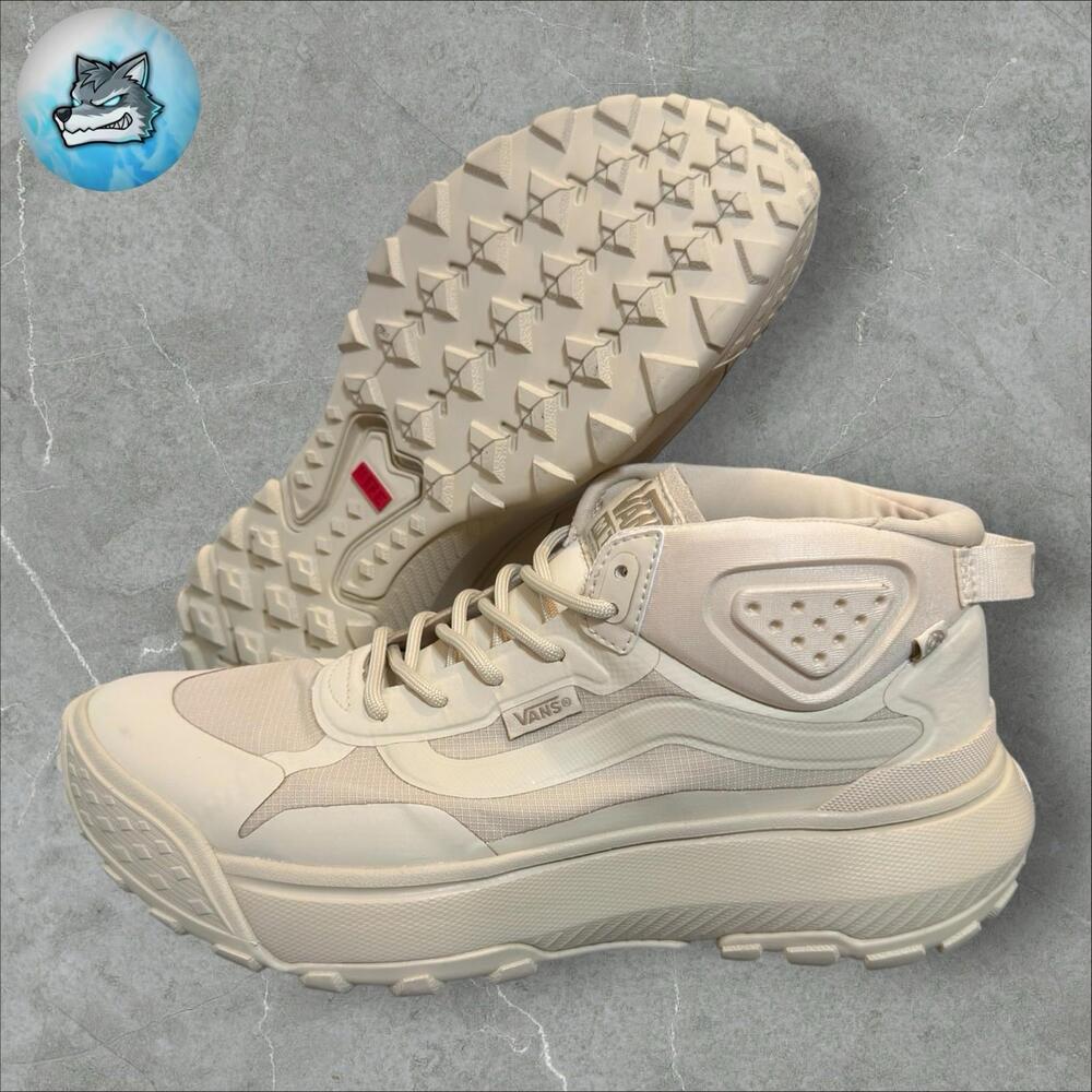 Vans MTE Crosspath Mid Shoes Cream Men Sz 7.5 Women 9 CVVCRM1